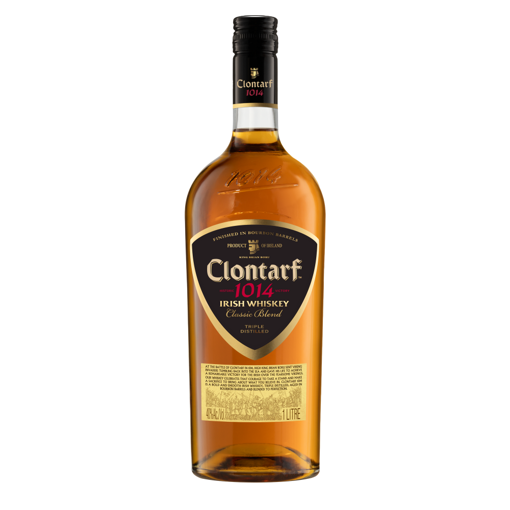 Whisky CLONTARF 40% 1L PNG