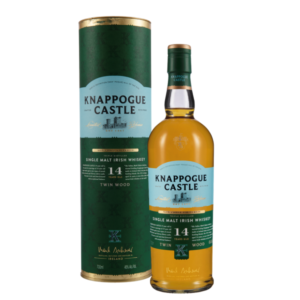 Whisky KNAPPOGUE CASTLE 14YO 0,7L PNG